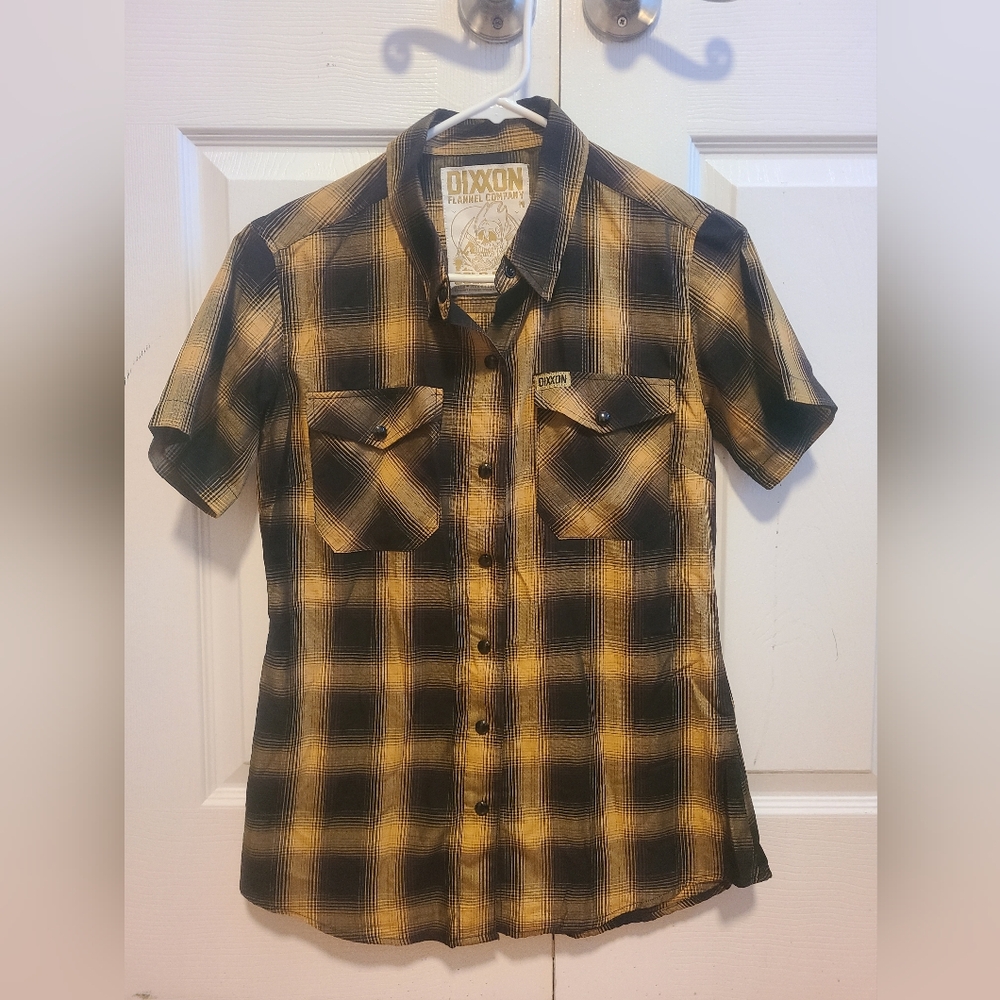 DIXXON Gold Rush Plaid Shirt Medium